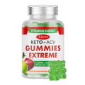 Ahete Keto Apple Cider Vinegar Gummies with Vitamin B6, B12, Folate & Beet Root, Keto ACV Gummies Supports Daily Wellness & Metabolism, Natural Apple Flavor, 60 Gummies (30 Day Supply) - TrustMedUSA