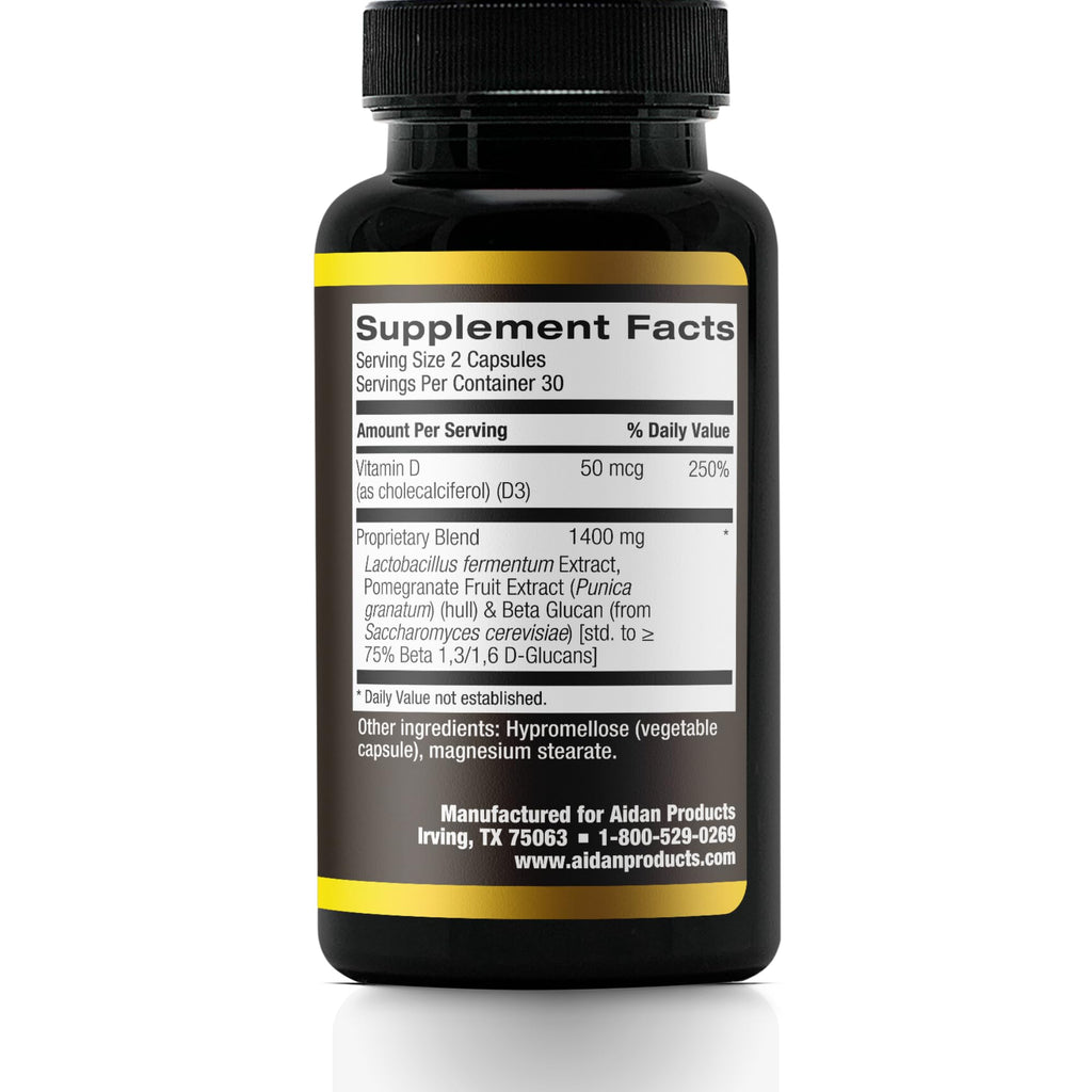 Aidan Products Stem-Kine Stem Cell Supplements, Clinically Proven to Increase Circulating Stem Cells, Pack of 2, Promoting Healing and Anti-Aging, 2 Pack of 60 Capsules Each - TrustMedUSA
