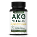 AKG Anti-Aging & Energy Boost Supplement with Vitamin B6, Vitamin C & L-Arginine – 60 Capsules for Youthful Skin, Cellular Renewal & Vitality Support - TrustMedUSA