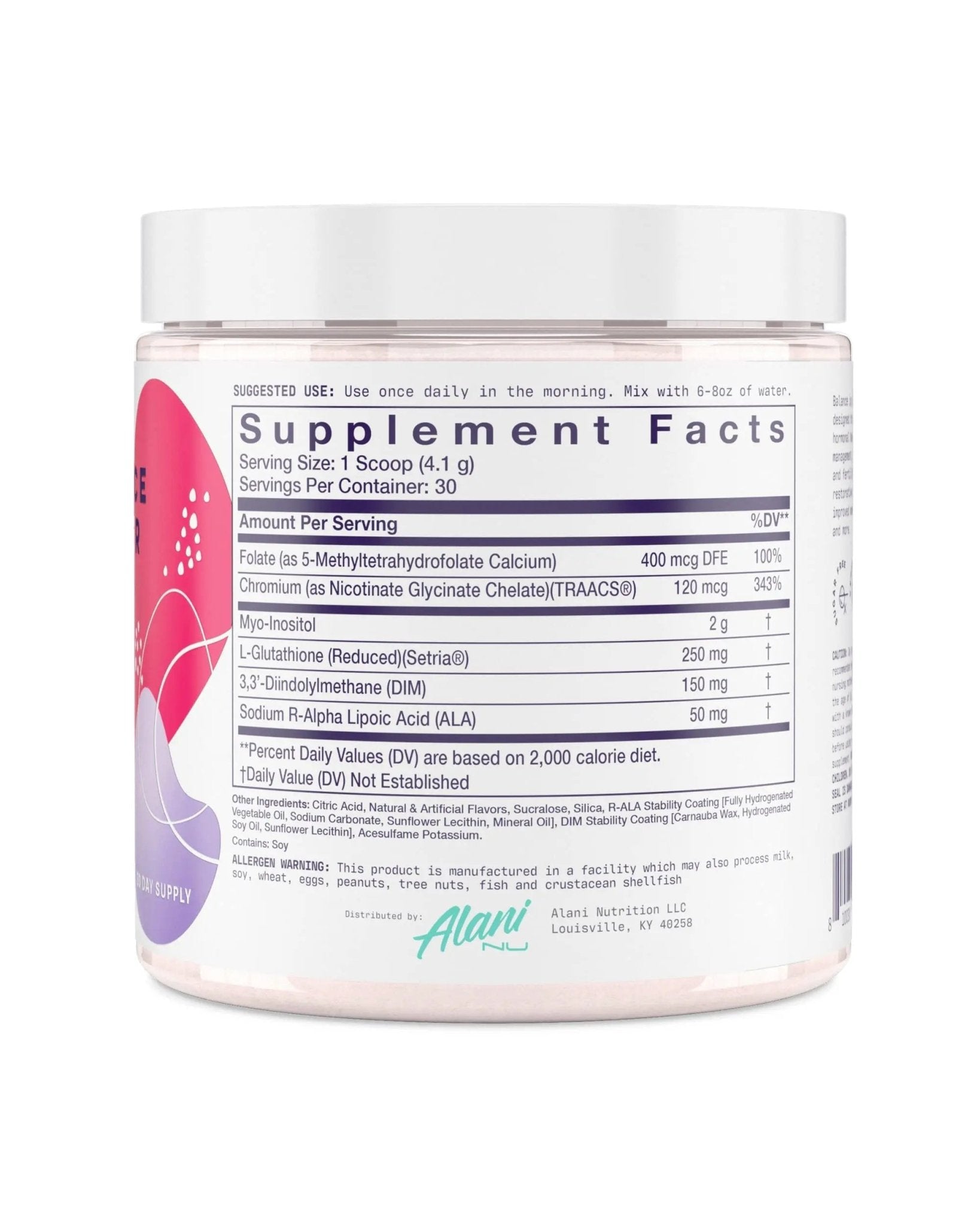 Alani Nu Balance Powder Hawaiian Shaved ICE | Supplement for Women | Hormonal Supp - TrustMedUSA
