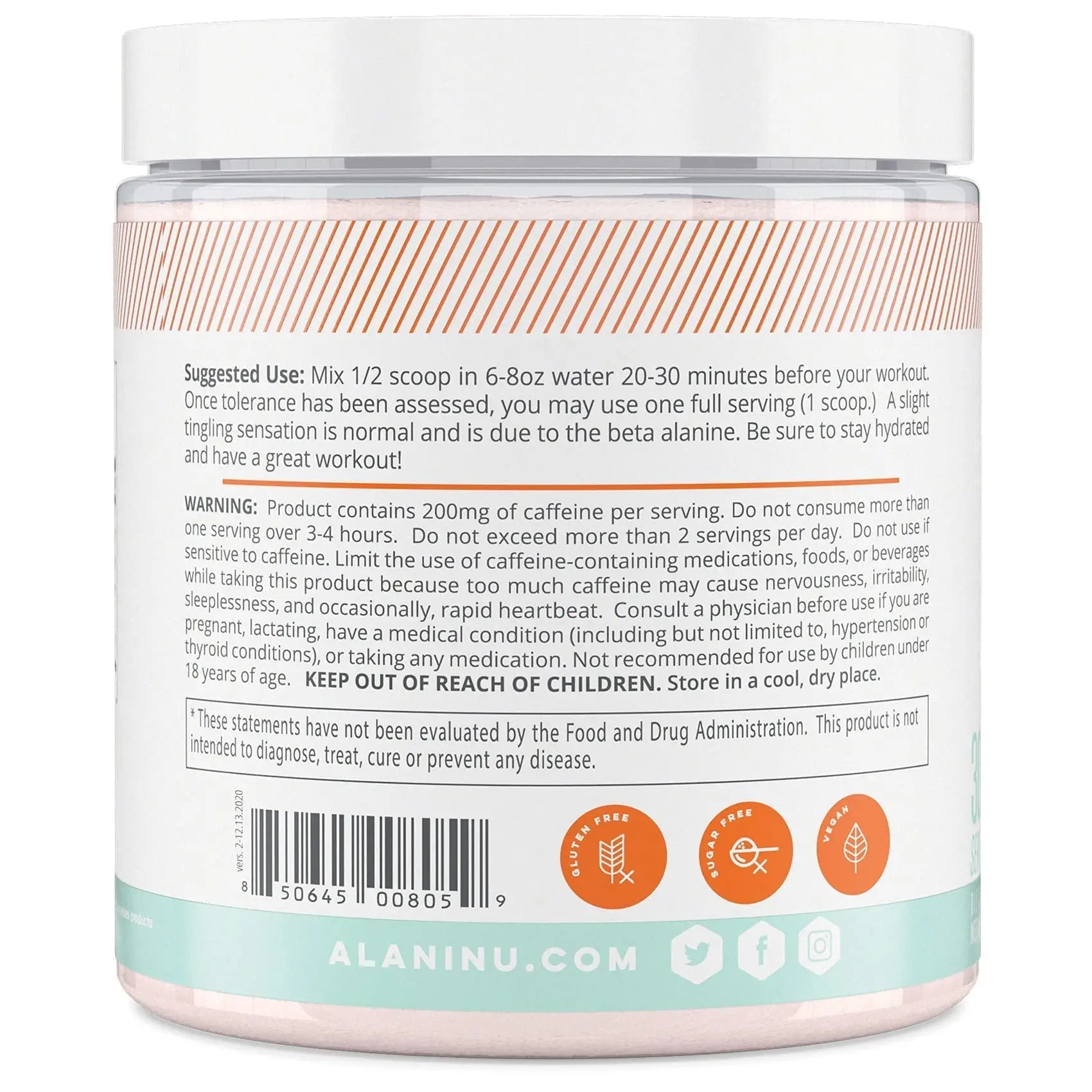 Alani Nu Pre Workout Powder | Amino Energy Boost | Endurance Supple - TrustMedUSA