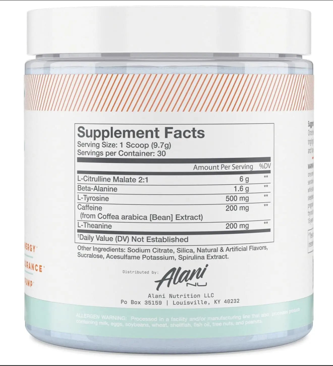 Alani Nu Pre Workout Powder | Amino Energy Boost | Endurance Supplemen - TrustMedUSA
