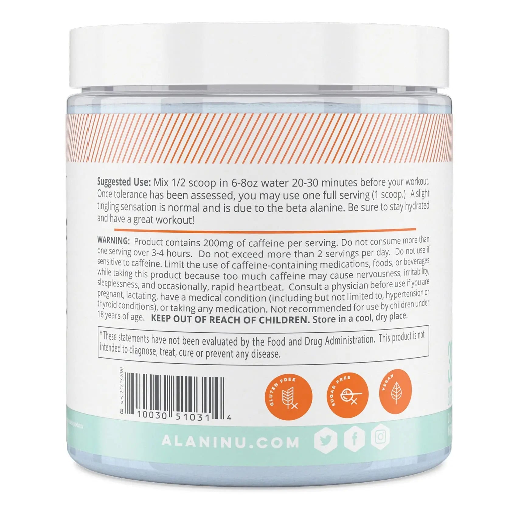 Alani Nu Pre Workout Powder | Amino Energy Boost | Endurance Supplemen - TrustMedUSA