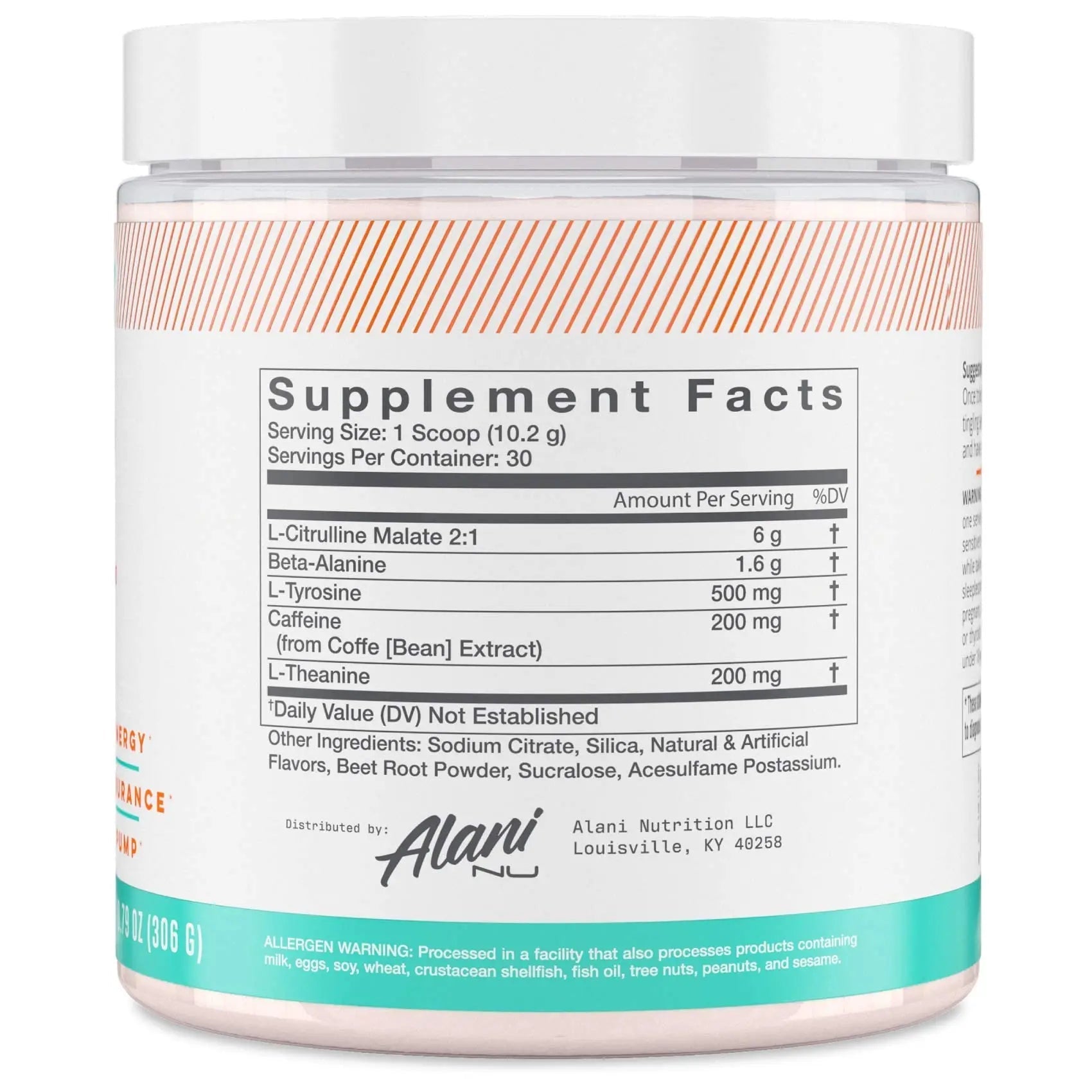 Alani Nu Pre Workout Powder | Amino Energy Boost | Endurance Supplement - TrustMedUSA