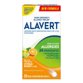 Alavert 24 Hour Allergy Relief Tablets, Non-Drowsy Antihistamine, Orally Disintegrating Allergy Tablets, Loratadine 10 mg, Citrus Burst Flavor, 18 Count - Maple Wellness Supplements