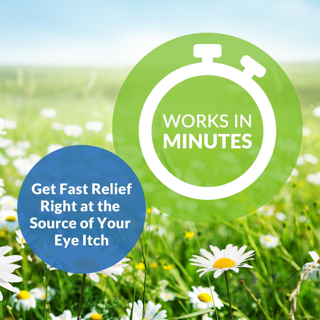 Alaway Antihistamine Eye Drops for Itchy Eyes, Fast-Acting, Up to 12-Hour Eye Itch Relief, Clinically Tested Prescription-Strength Formula, 0.34 Fl Oz - Maple Wellness Supplements