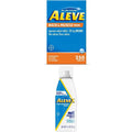 Aleve Back & Muscle with Naproxen, 250 Count & AleveX Pain Relief Spray, 3.2 Ounce, Pain Relief - TrustMedUSA