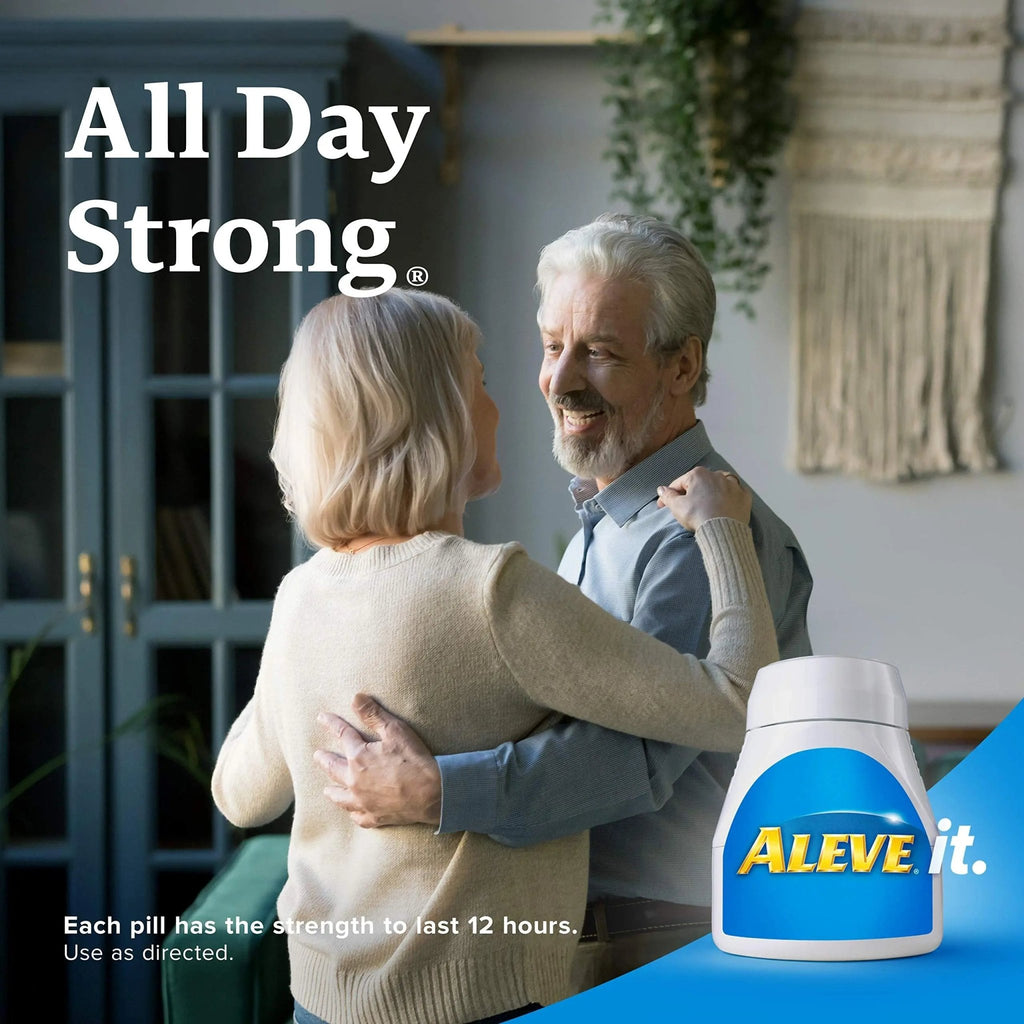 Aleve Caplets, Naproxen Sodium 220 mg (NSAID), Pain Reliever/Fever Reducer, 1 Orthopedic Surgeon Recommended, 270 Count - TrustMedUSA