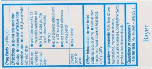 Aleve Tablets with Naproxen Sodium, 220mg (NSAID) Pain Reliever/Fever Reducer, 24 Count, Blue - TrustMedUSA