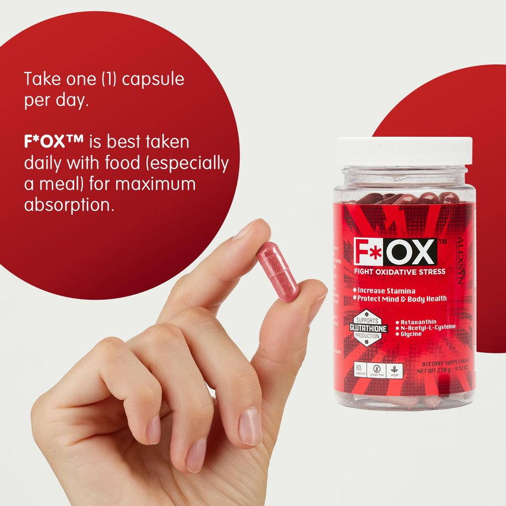 Alexsyn Antioxidant Support Formula – Concentrated Vegan & Gluten-Free Capsules – Helps Defend Against Oxidative Stress and Maintain Daily Vitality – 60 Capsules - TrustMedUSA