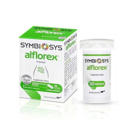 Alflorex 30 capsules Probiotic Bifidobacteria 1 Bln Intestinal Flora - TrustMedUSA