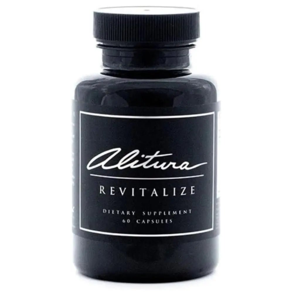 Alitura Revitalize – Organic Ashwagandha & Turmeric Supplement – Natural Energy, Mood & Recovery Support for Men & Women – Adaptogenic Herbs for Daily Wellness – 60 Capsules - TrustMedUSA