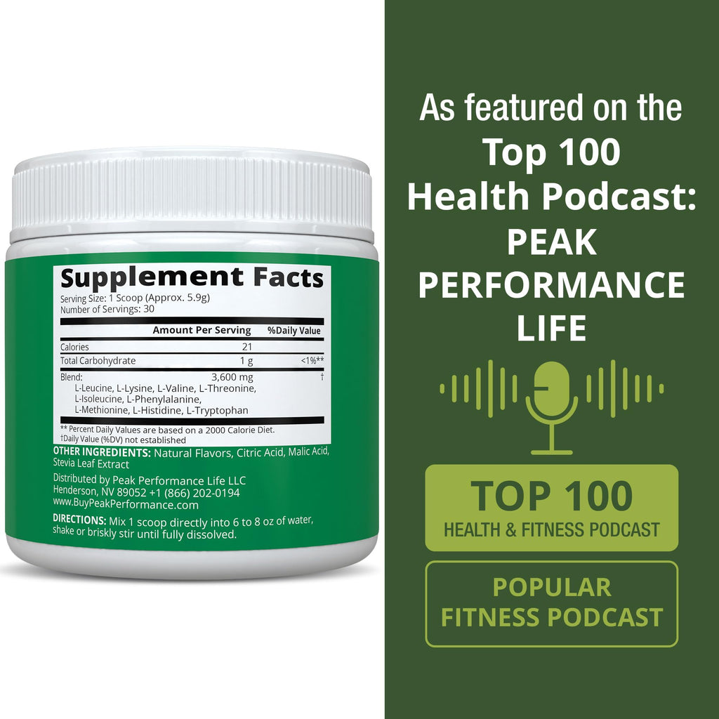 All 9 Essential Amino Acids Powder. Pre + During + Post Workout with EAAs + BCAAs for Energy, Muscle Growth, and Recovery. Non-GMO BCAA and EAA Powders for Men + Women. 3rd Party Tested. Lemon Lime - TrustMedUSA
