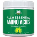 All 9 Essential Amino Acids Powder. Pre + During + Post Workout with EAAs + BCAAs for Energy, Muscle Growth, and Recovery. Non-GMO BCAA and EAA Powders for Men + Women. 3rd Party Tested. Wildberry - TrustMedUSA