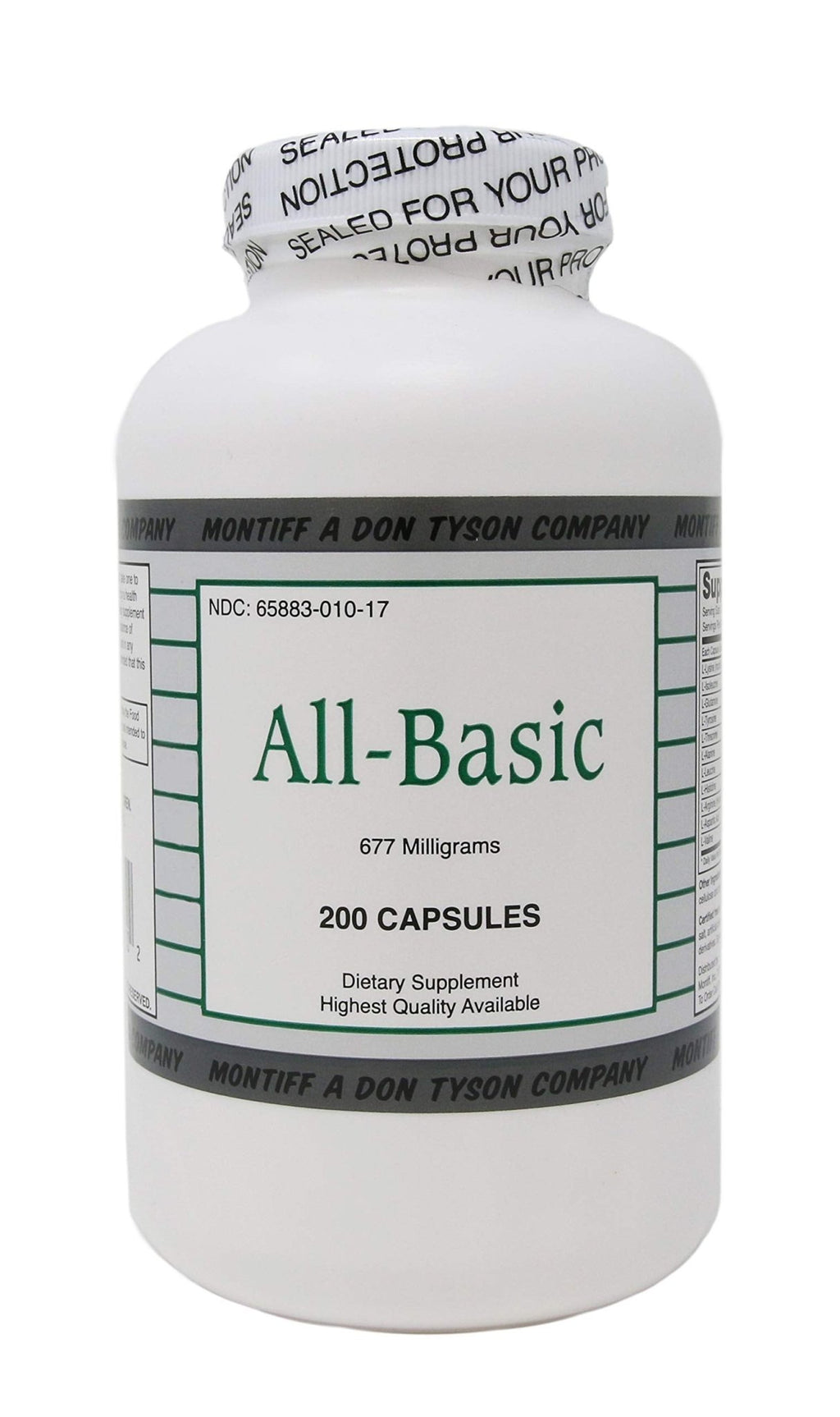 All Basic 677 mg 200 Capsules - TrustMedUSA