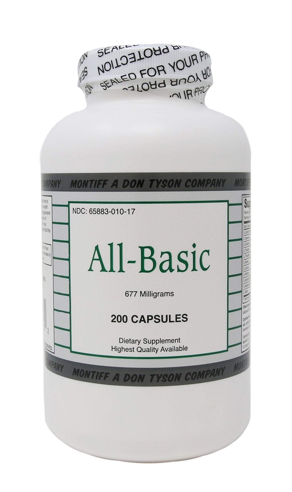 All Basic 677 mg 200 Capsules - TrustMedUSA