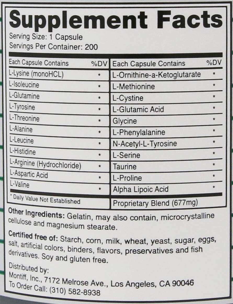 All Basic 677 mg 200 Capsules - TrustMedUSA
