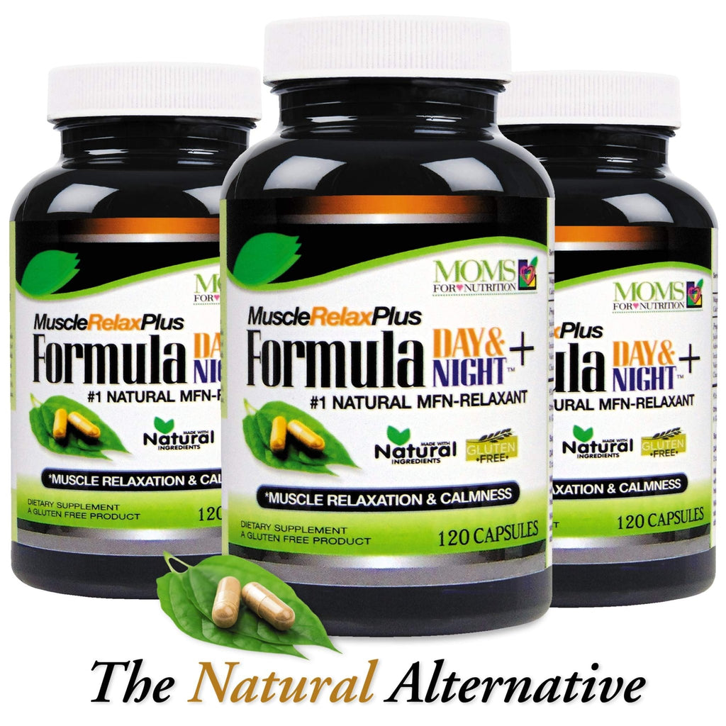 All Natural Muscle Relax Formula Plus - 50 Capsules - Daytime/Nighttime Natural Relaxant - TrustMedUSA
