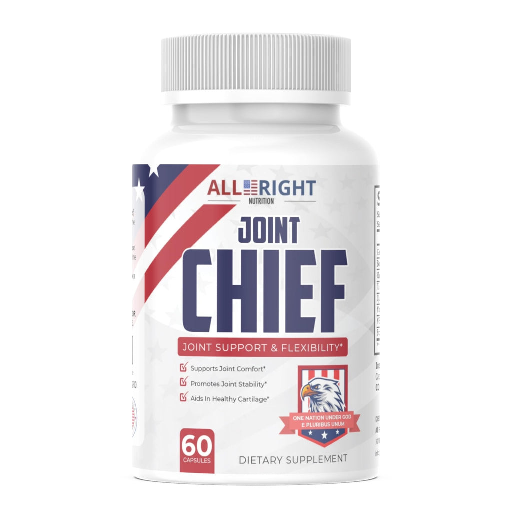 All Right Nutrition Joint Chief - Joint & Muscle Support - Mobility Aid - 60 Capsules - TrustMedUSA