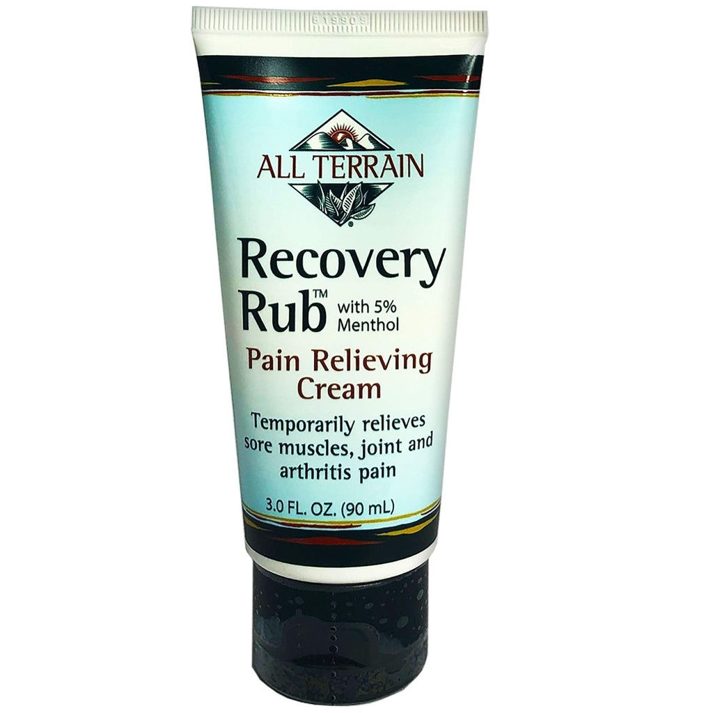 All Terrain Recovery Rub Soothing Massage Cream 3oz, Natural Relief for Muscle Aches and Pains - TrustMedUSA