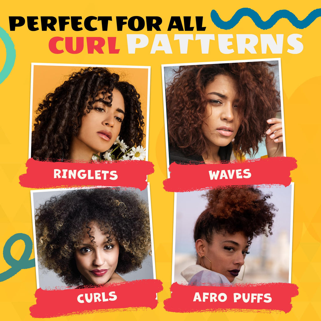 AllDay Locks Classic Easy Care Curl Activator - Activator Product for Curly Hair, Defines & Moisturizes Strands, Milky Cream Product for Men and Women, Easy Curling and Styling - 7.7 oz Bottle - TrustMedUSA