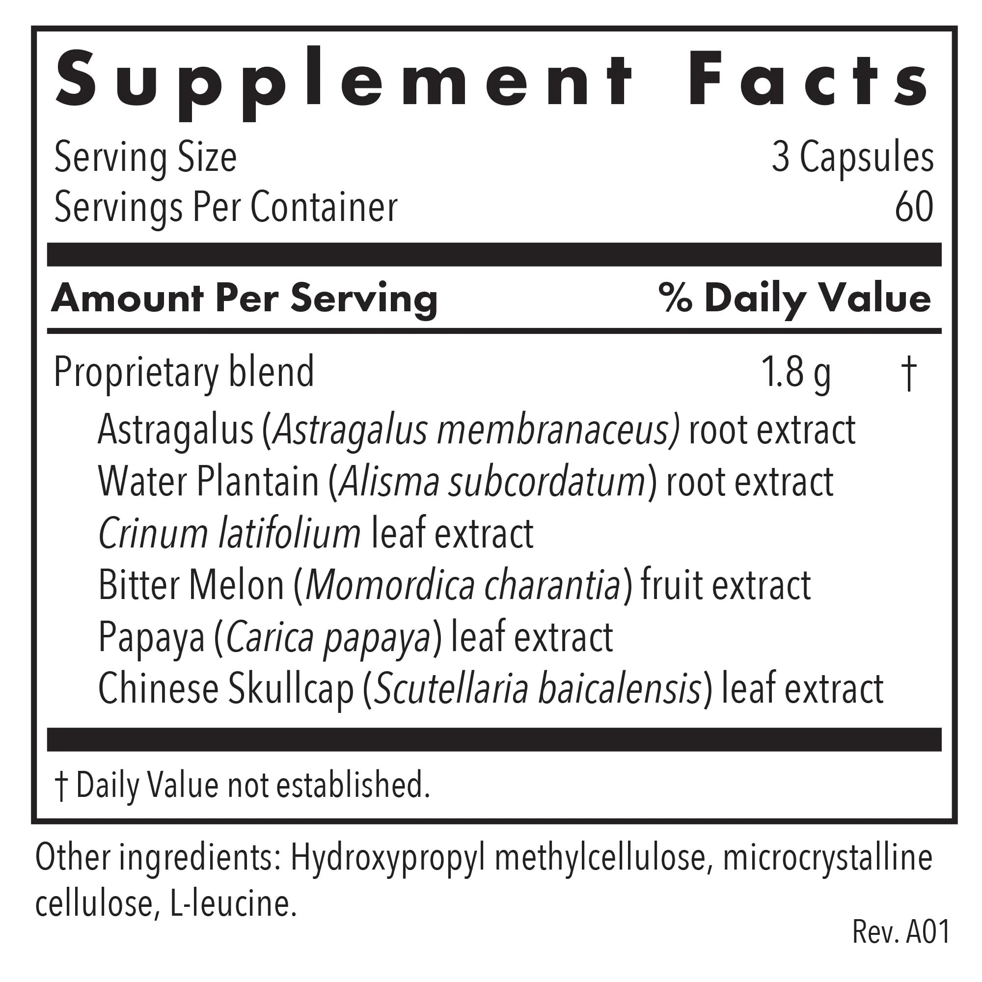 Allergy Research Group Healthy Prostate & Ovary - Traditional Chinese & Vietnamese Herbal Blend with Crinum Latifolium - Supports Reproductive Tissue & Immune Balance - 60 Servings - 180 Capsules - TrustMedUSA