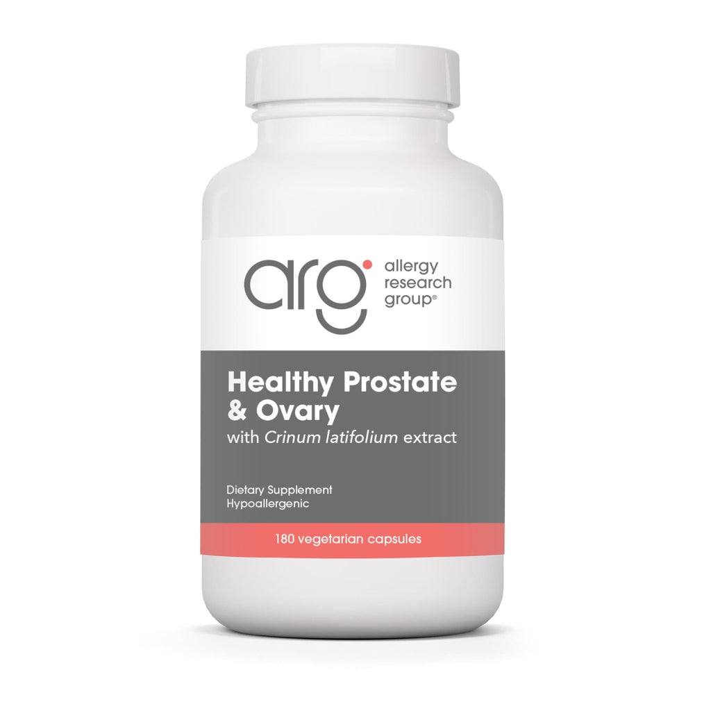 Allergy Research Group Healthy Prostate & Ovary - Traditional Chinese & Vietnamese Herbal Blend with Crinum Latifolium - Supports Reproductive Tissue & Immune Balance - 60 Servings - 180 Capsules - TrustMedUSA