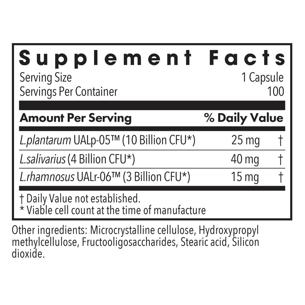 Allergy Research Group Lactobacillus Supplement - Probiotics for Men & Women, Digestive Health, Gut Health, Vegetarian Capsules - 100 Count - TrustMedUSA