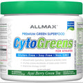 ALLMAX Naturals CytoGreens Super Greens Powder, Premium Green Superfood with Greens, Superfoods, Daily Greens Supplement, Acai Berry Green Tea, 14 Servings - TrustMedUSA