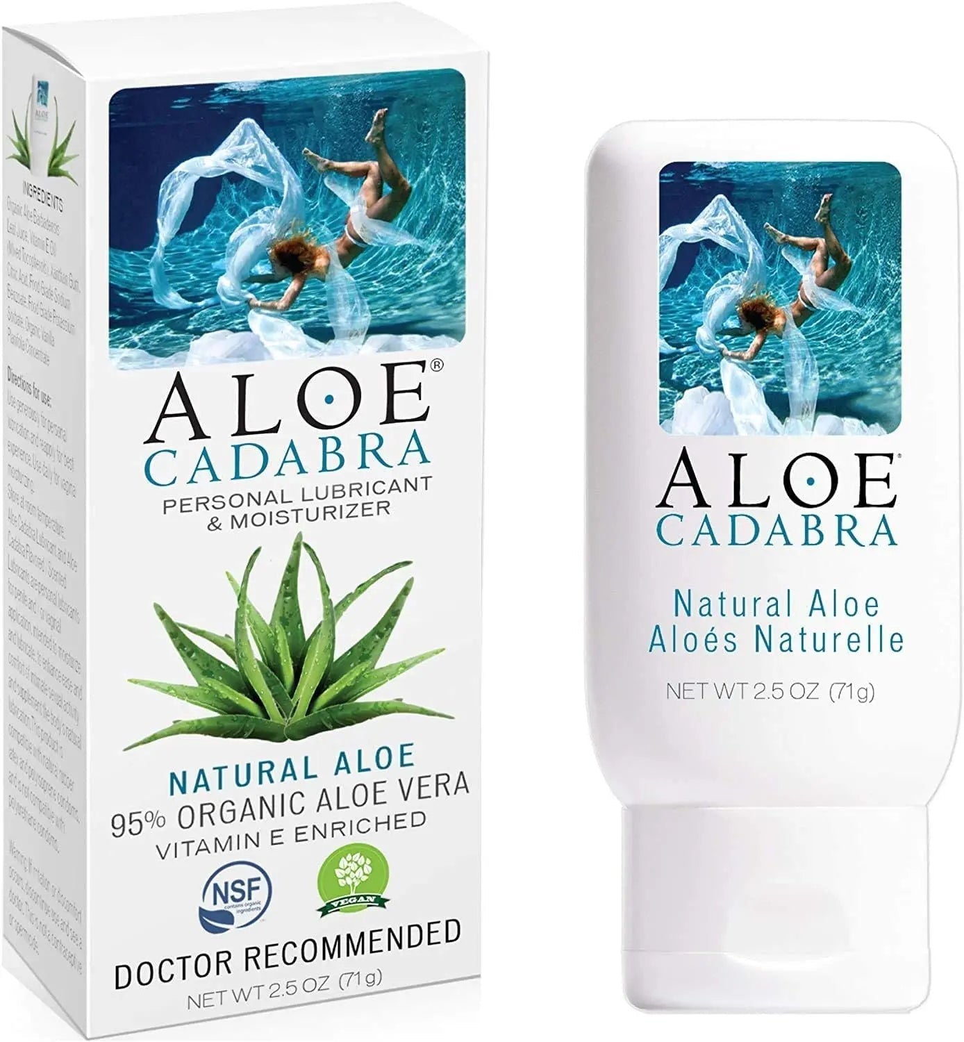 Aloe Cadabra Organic Water Based Personal Lubricant and Natural Vaginal - TrustMedUSA