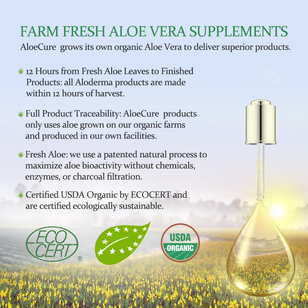 AloeCure VeraFlex Natural Joint Health, 60 Capsules, Clinically Tested Natural Plant-Based Formula to Support Comfort, Mobility and Flexibility - Featuring Organic Aloe Vera, 3-Pack - TrustMedUSA