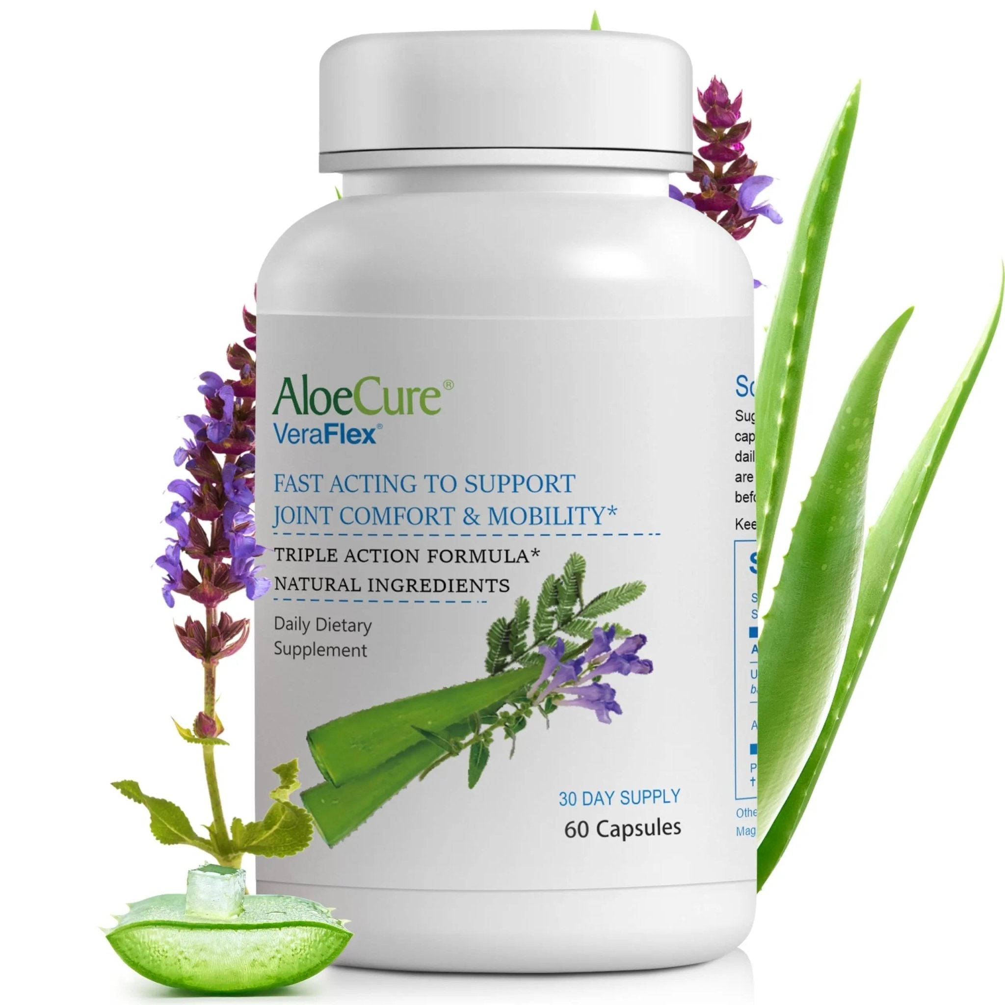 AloeCure VeraFlex Natural Joint Support Supplement with USDA Organic Aloe Vera - TrustMedUSA
