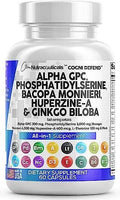 Alpha GPC Choline 300mg Phosphatidylserine 3000mg Bacopa Monnieri - TrustMedUSA