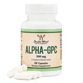 Alpha GPC Choline 600mg Capsules - Brain Support Supplement for Focus, Memory - TrustMedUSA