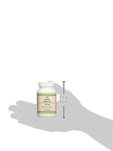 Alpha GPC Choline 600mg Capsules - Brain Support Supplement for Focus, Memory - TrustMedUSA