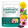 Alstaky Lymphatic Drainage Supplement - 240 Softgels, with Echinacea, Dandelion, and Burdock, Promotes Healthy Circulation & Fluid Balance, Lymph System Support Supplement for Women & Men - Maple Wellness Supplements