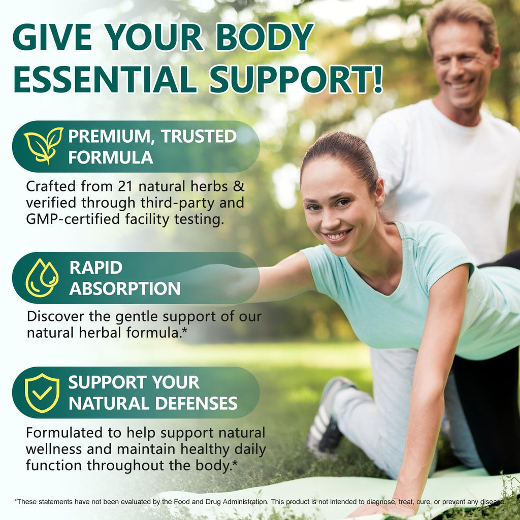 Alstaky Lymphatic Drainage Supplement - 240 Softgels, with Echinacea, Dandelion, and Burdock, Promotes Healthy Circulation & Fluid Balance, Lymph System Support Supplement for Women & Men - Maple Wellness Supplements