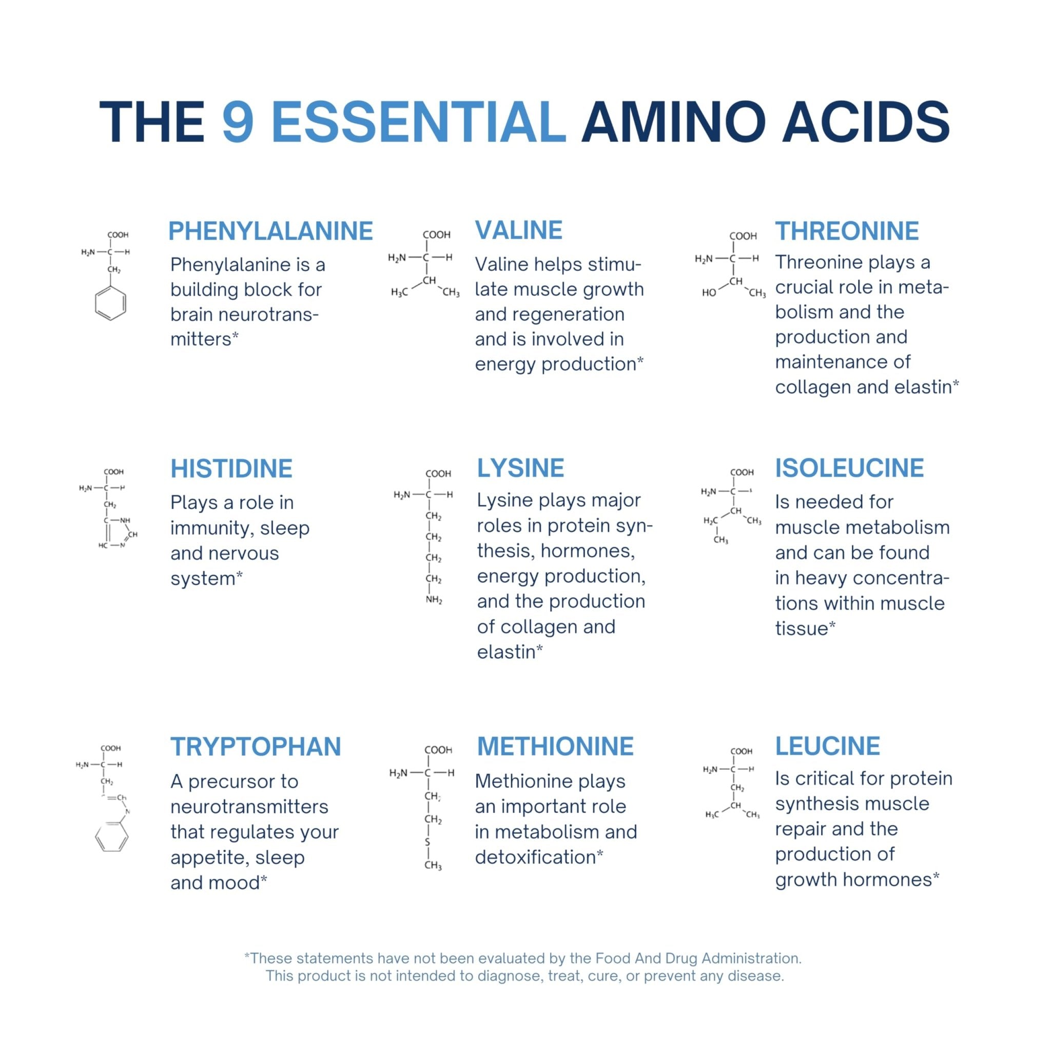 ALTAGAMMA Pure Amino Acids Complex - Protein for Pre/Post Workout, Energy & Muscle Recovery - 9 Essential Amino Acids Supplement (EAA) & BCAAs - Leucine, Lysine, L Tyrosine, L Arginine, 60 Capsules - TrustMedUSA