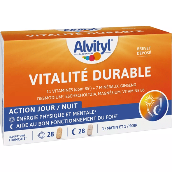Alvityl Vitalité Durable 11 Vitamins Day / Night 56 tablets - TrustMedUSA