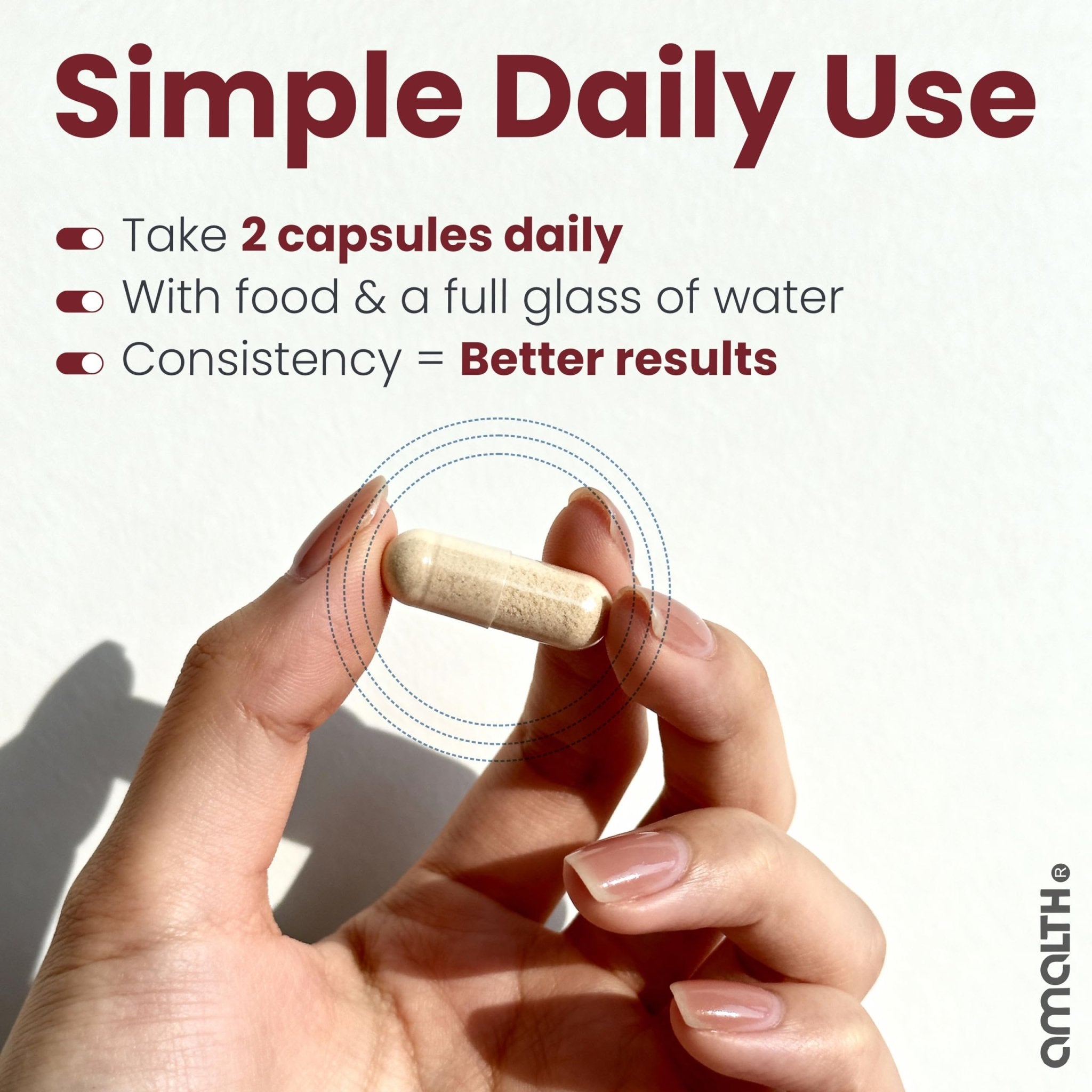 Amalth Aguaje Curves Capsule for Women 1000 mg- Extra Strength from Peru Natural Supplements- 120 Capsules Non- GMO Premium Quality Pills - TrustMedUSA