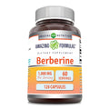 Amazing Formulas Berberine 1000mg Per Serving 120 Capsules Supplement | Non GMO - TrustMedUSA