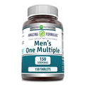 Amazing Formulas Men's One Multivitamin Supplement | Food Based | 150 Tablets | Perfect Blend of Vitamins, Minerals & Probiotics | Non-GMO | Gluten-Free | Made in USA - TrustMedUSA