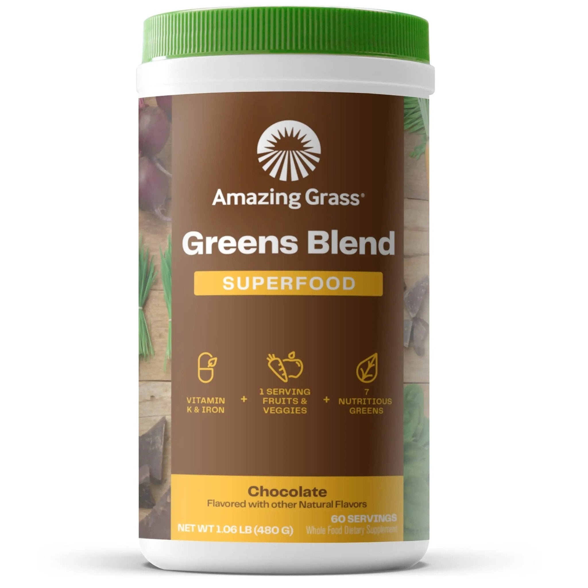 Amazing Grass Greens Blend Superfood: Super Greens Powder Smoothie - TrustMedUSA