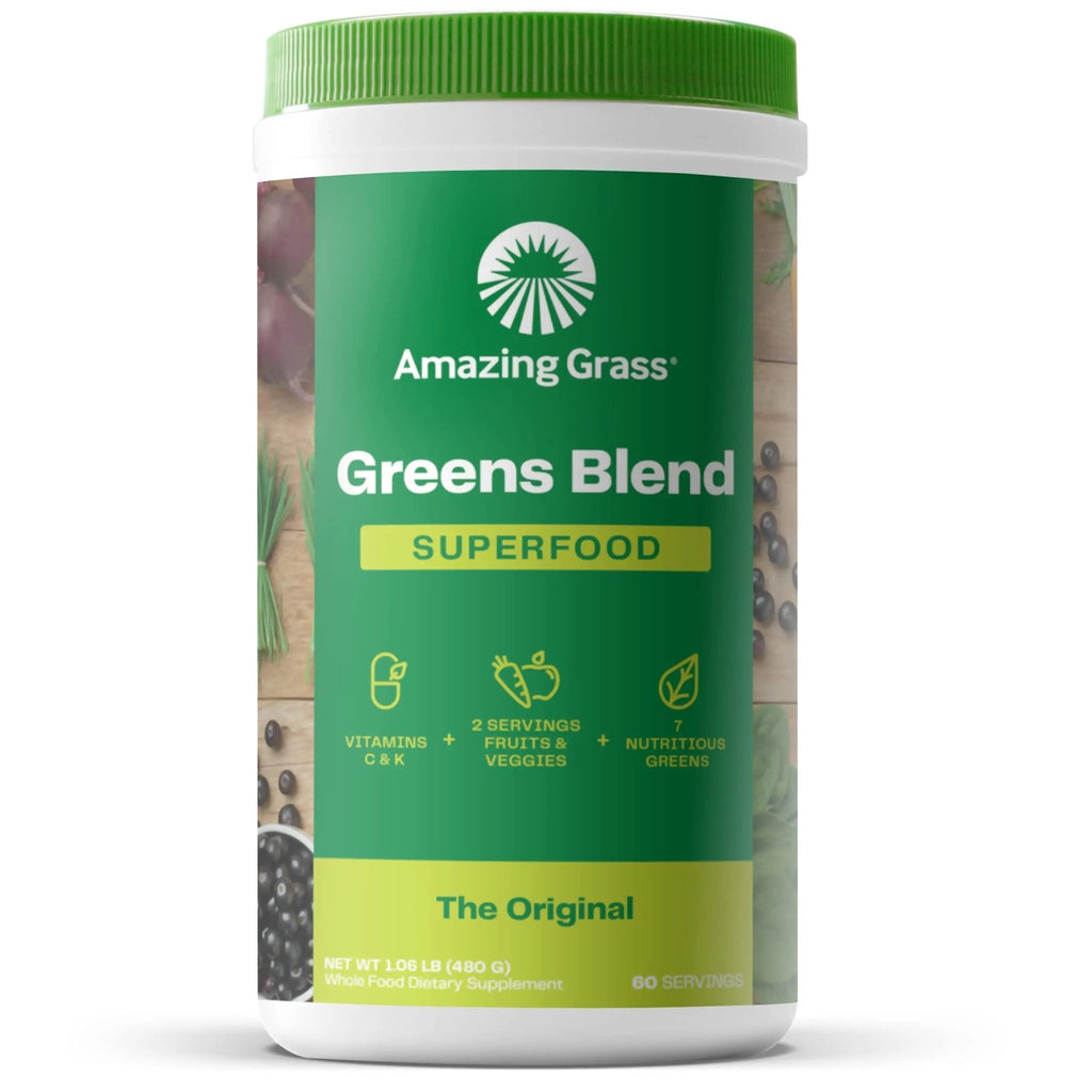 Amazing Grass Greens Blend Superfood: Super Greens Powder Smoothie - TrustMedUSA