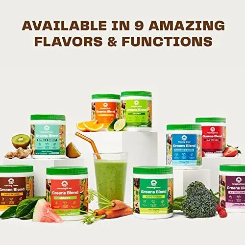 Amazing Grass Greens Blend Superfood: Super Greens Powder Smoothie - TrustMedUSA