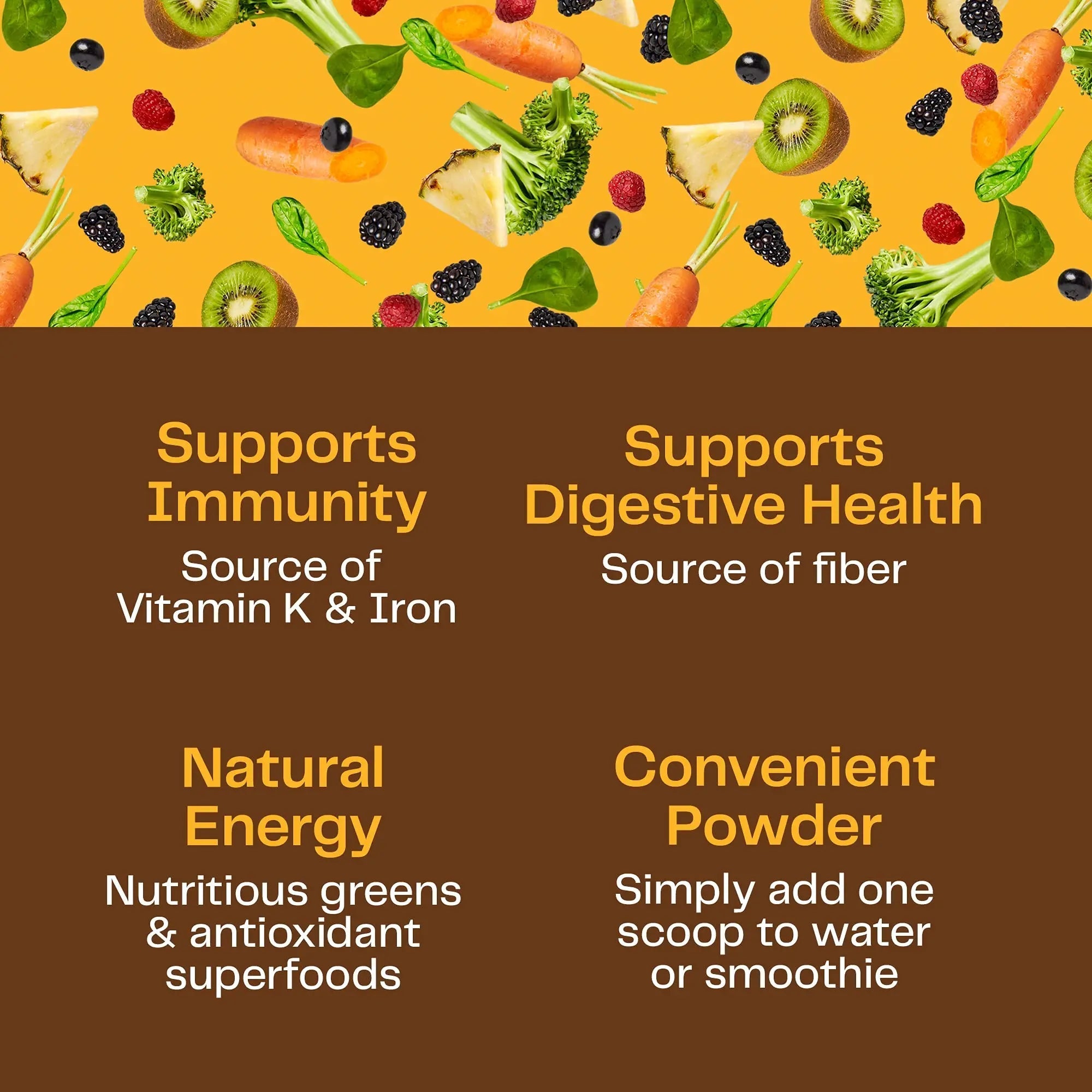 Amazing Grass Greens Blend Superfood: Super Greens Powder Smoothie - TrustMedUSA