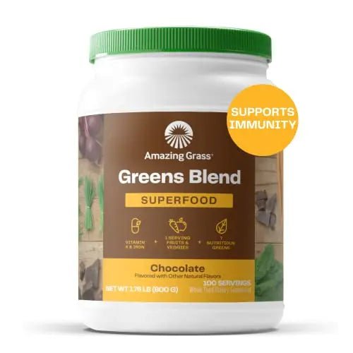 Amazing Grass Greens Blend Superfood: Super Greens Powder Smoothie - TrustMedUSA