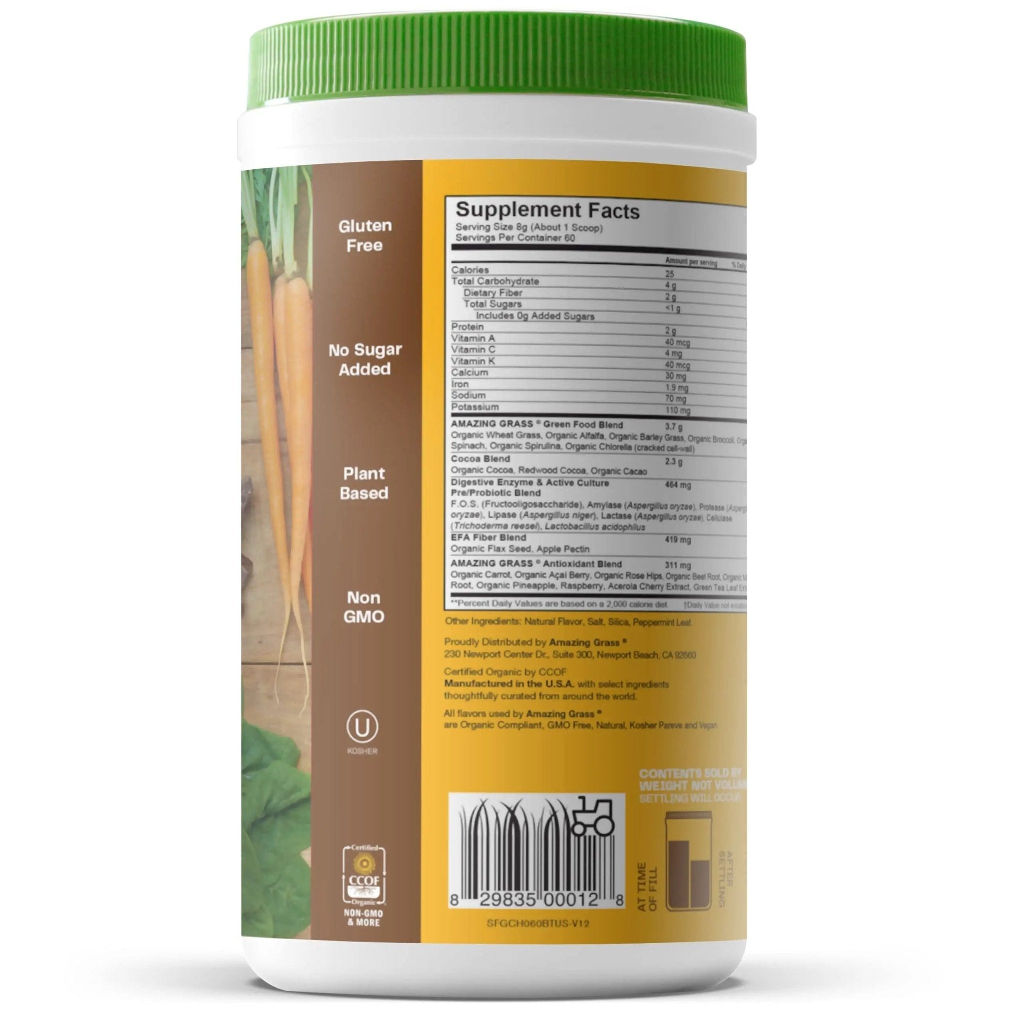 Amazing Grass Greens Blend Superfood: Super Greens Powder Smoothie - TrustMedUSA