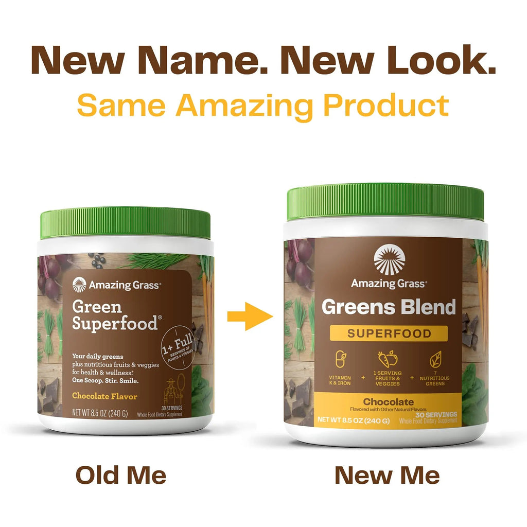 Amazing Grass Greens Blend Superfood: Super Greens Powder Smoothie - TrustMedUSA