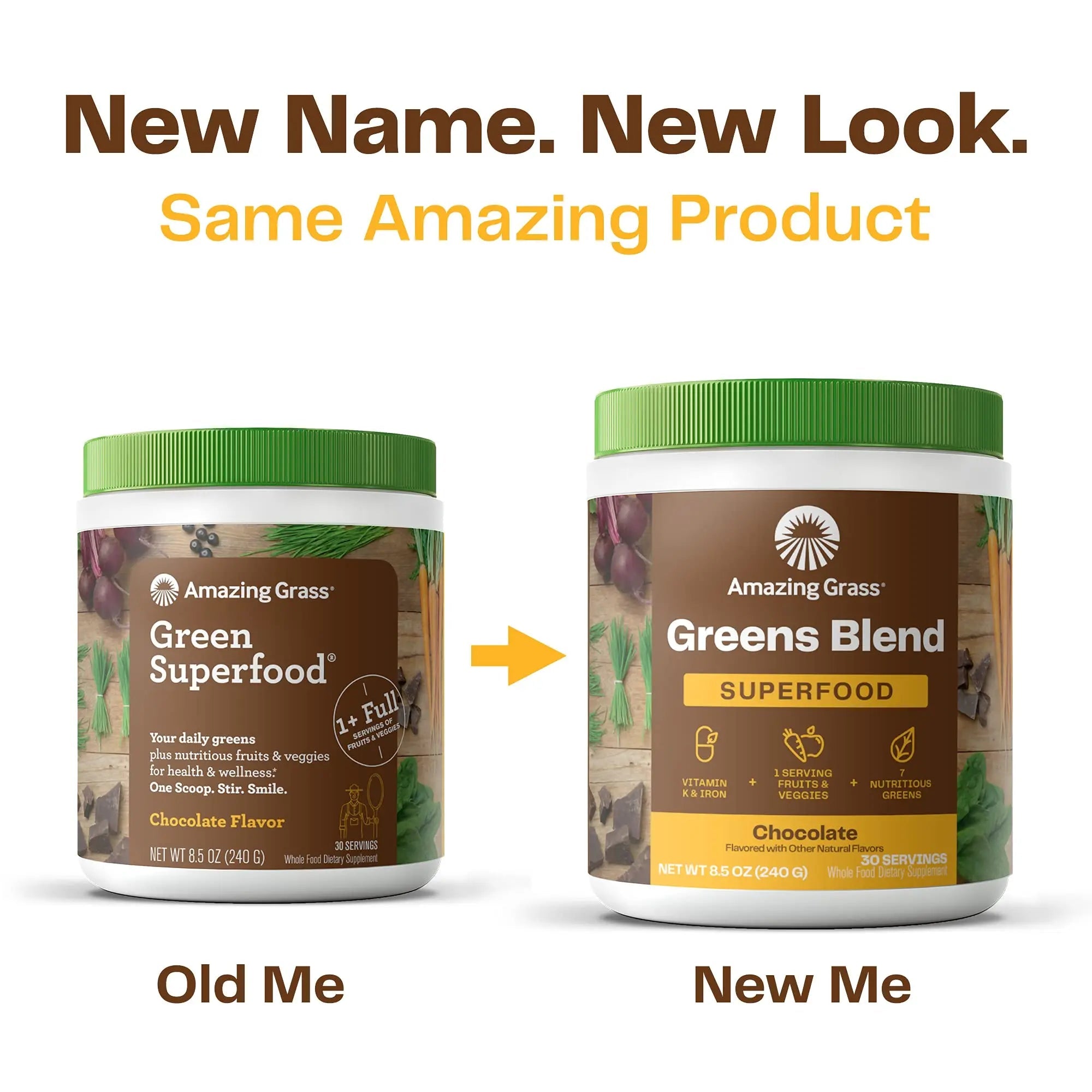 Amazing Grass Greens Blend Superfood: Super Greens Powder Smoothie - TrustMedUSA